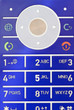 blue keypad