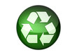 recycling icon aqua button recycling icon aqua button