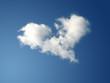 heart shaped cloud
