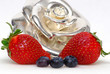 rose and fruit