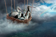 uccelli in viaggio