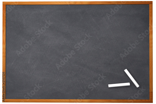Illustration: 3d chalkboard 3d chalkboard