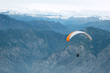 paragliding in the alps