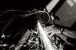 photo angle grinder in use