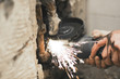 photo waterpipes cutting