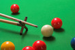 Photo: snooker shot on a rest snooker shot on a rest