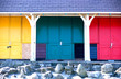 beach huts