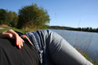 hips on lake