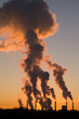industrial sunset