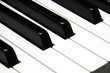 piano keys closeup piano keys closeup