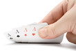 revealing four aces