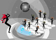 soul singer and funky dancers 1