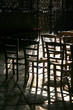 chaises alignées