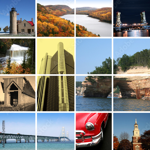 Photo: michigan land marks michigan land marks