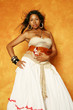 attractive african american woman