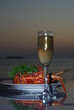 beach dinner