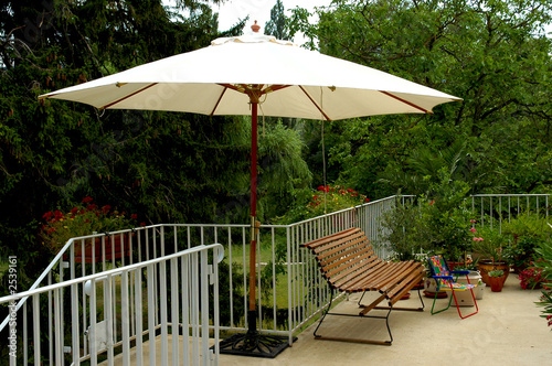Photo: french guest house terrace french guest house terrace