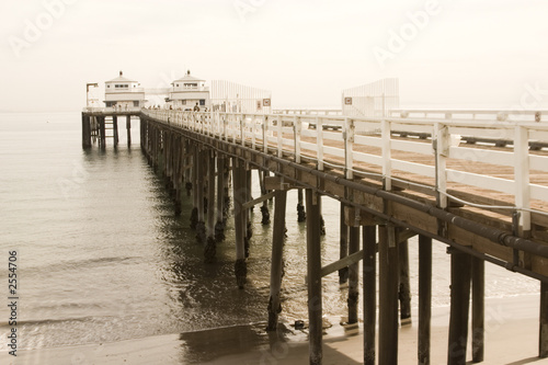 Photo: malibu pier-a historic landmark malibu pier-a historic landmark