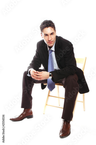businessman sitting