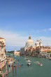 grand canal and boats in venice