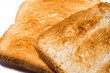 tranches de pain de mie grillées