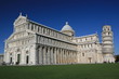 pisa tower and cathedral under blue sky pisa tower and cathedral under blue sky
