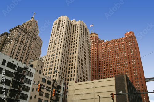 Photo: buildings in detroit downtown buildings in detroit downtown