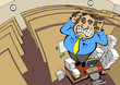 Ilustración: office stress office stress