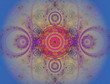the abstract color fractal image. texture. background.