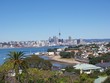 la ville d'auckland vu du northshore