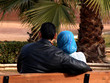 Photo: enamorados en el parque enamorados en el parque