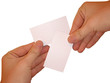 empty business card