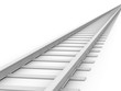 3d concept - endless train track