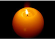 lighted candle