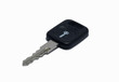 primary car key isolated on white background