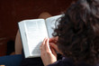 bible in hands