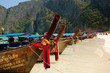 long tail boat, phi phi, thailand
