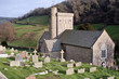 a church graveyard