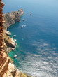 mediterranean sea and mountains near alanya (country turkey)