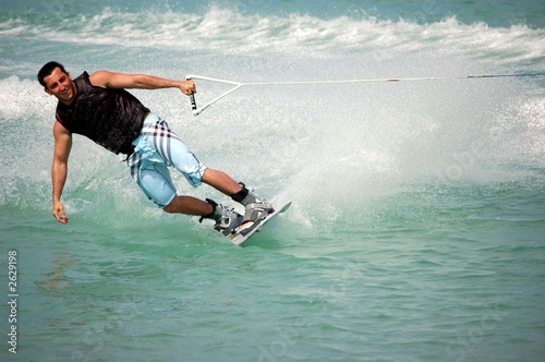 Photo: wake boarder wake boarder