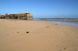 the harbor beach and smeaton's pier, st. ives, cor