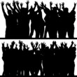 hands up silhouettes 4