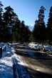 road in valley