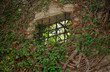 window in city walls of kotor