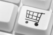 the button for purchases on the keyboard. online shop. the button for purchases on the keyboard. online shop.