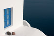 blue window
