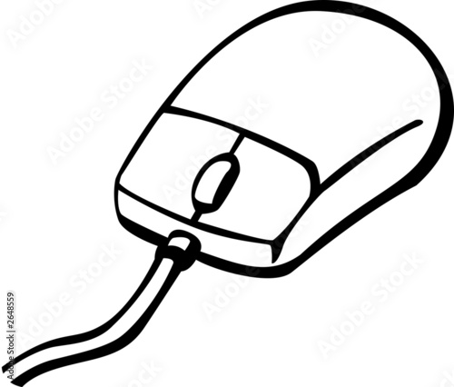 Illustration: computer mouse computer mouse