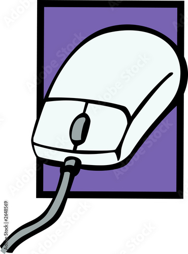 Illustration: computer mouse computer mouse