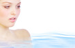 woman in water