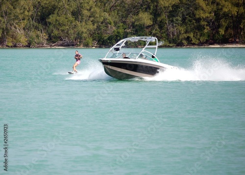 Photo: wake board tow boat wake board tow boat